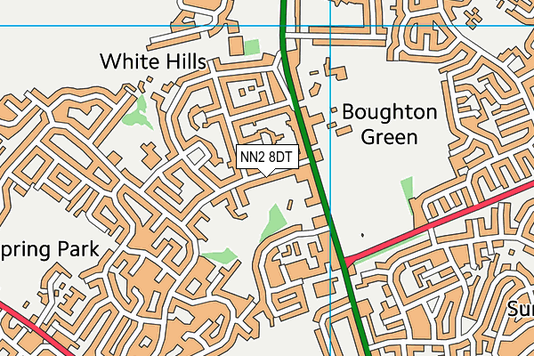 Map of BIRCH BARN LIMITED at district scale