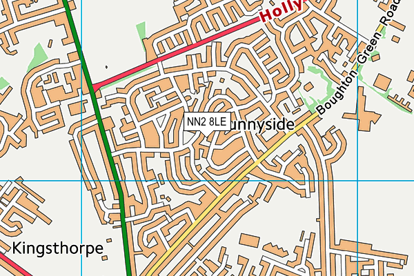 NN2 8LE map - OS VectorMap District (Ordnance Survey)