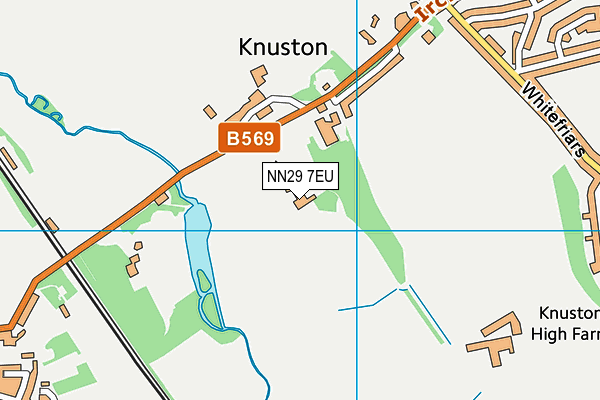 NN29 7EU map - OS VectorMap District (Ordnance Survey)