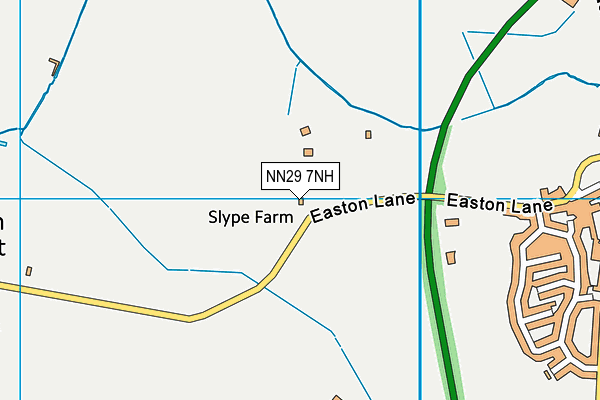 NN29 7NH map - OS VectorMap District (Ordnance Survey)