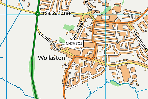 Map of P JOHNSTON CONSTRUCTION LTD at district scale