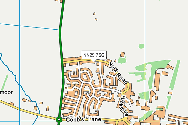Map of KINGCHESTER LTD at district scale