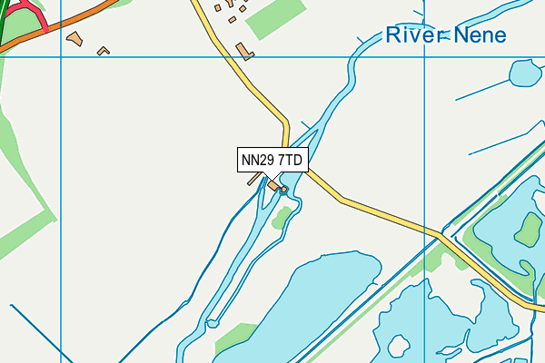 NN29 7TD map - OS VectorMap District (Ordnance Survey)