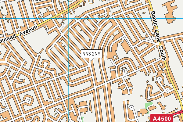 NN3 2NY map - OS VectorMap District (Ordnance Survey)