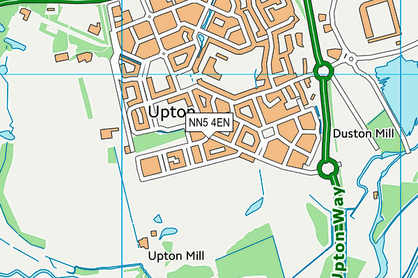 NN5 4EN map - OS VectorMap District (Ordnance Survey)