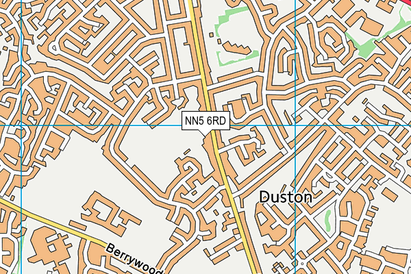 NN5 6RD map - OS VectorMap District (Ordnance Survey)