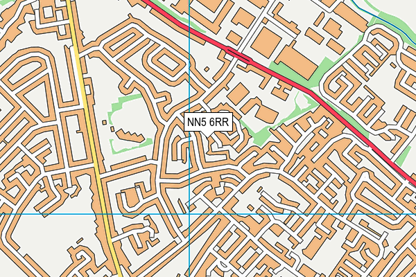 NN5 6RR map - OS VectorMap District (Ordnance Survey)