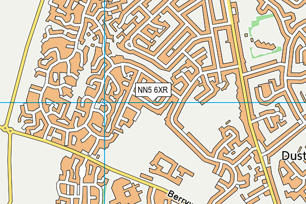 NN5 6XR map - OS VectorMap District (Ordnance Survey)