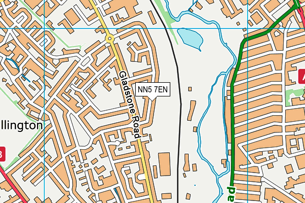 NN5 7EN map - OS VectorMap District (Ordnance Survey)