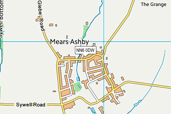 Mears Ashby Church of England Primary School map (NN6 0DW) - OS VectorMap District (Ordnance Survey)