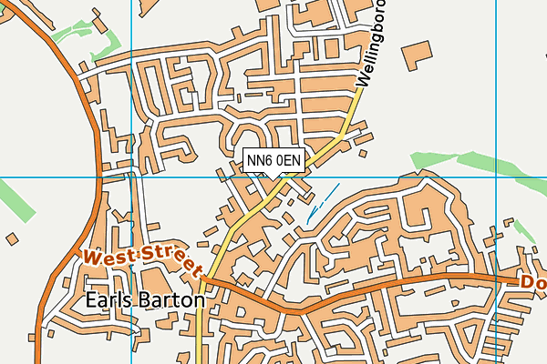 NN6 0EN map - OS VectorMap District (Ordnance Survey)
