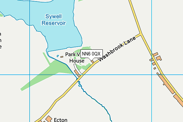 NN6 0QX map - OS VectorMap District (Ordnance Survey)