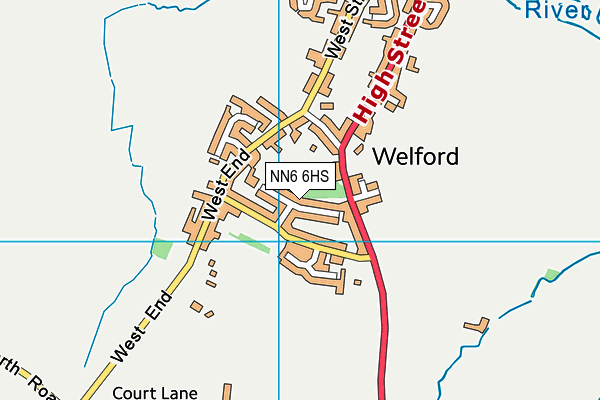 Map of NEWBOLD SERVICE STATION (RUGBY) LIMITED at district scale