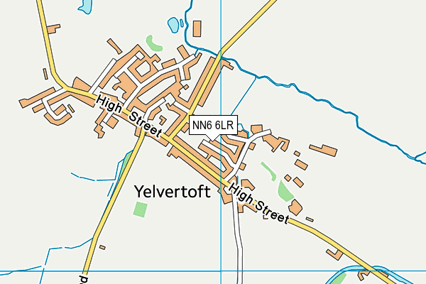 NN6 6LR map - OS VectorMap District (Ordnance Survey)