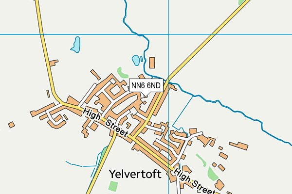 NN6 6ND map - OS VectorMap District (Ordnance Survey)