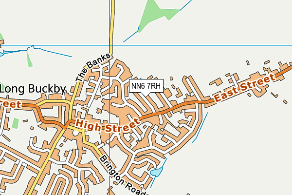 NN6 7RH map - OS VectorMap District (Ordnance Survey)