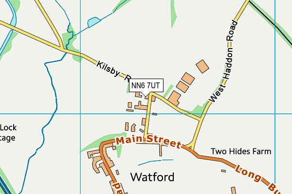 NN6 7UT map - OS VectorMap District (Ordnance Survey)