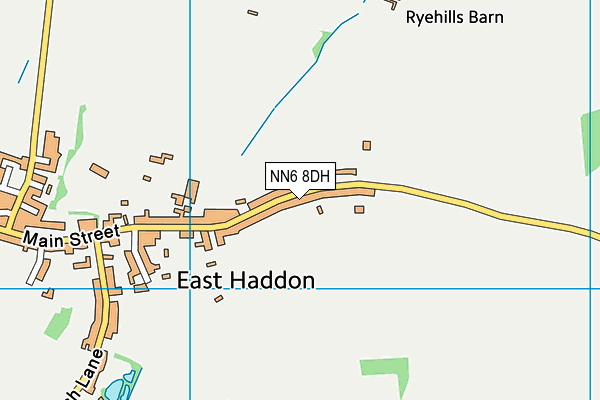 NN6 8DH map - OS VectorMap District (Ordnance Survey)