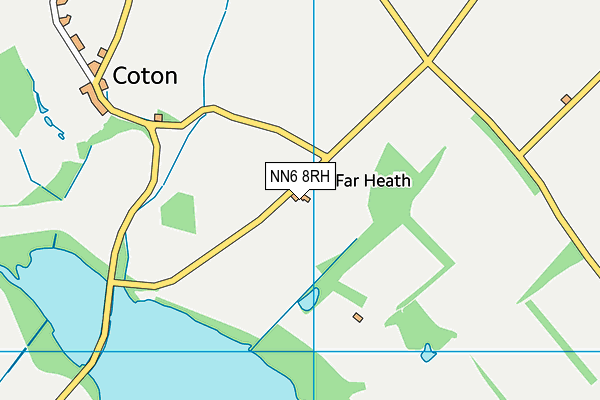 NN6 8RH map - OS VectorMap District (Ordnance Survey)