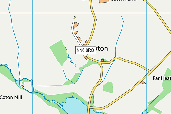 NN6 8RQ map - OS VectorMap District (Ordnance Survey)