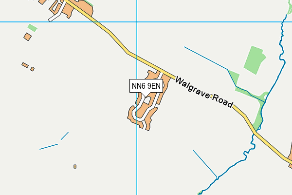 NN6 9EN map - OS VectorMap District (Ordnance Survey)