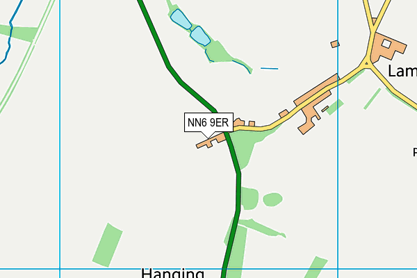 NN6 9ER map - OS VectorMap District (Ordnance Survey)