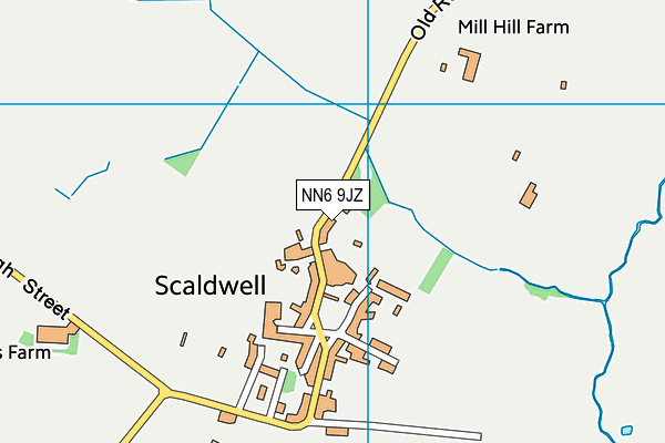 Map of FREDRIC SAUNDERS LTD at district scale