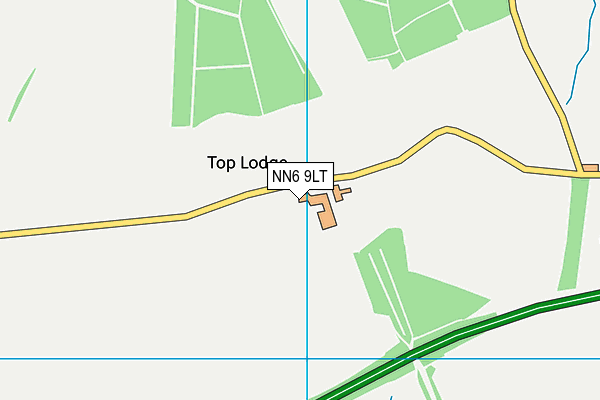 NN6 9LT map - OS VectorMap District (Ordnance Survey)
