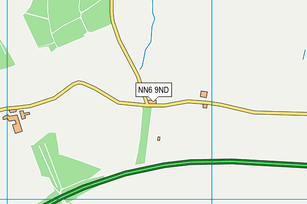 NN6 9ND map - OS VectorMap District (Ordnance Survey)