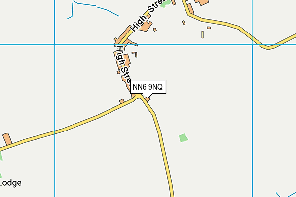 NN6 9NQ map - OS VectorMap District (Ordnance Survey)