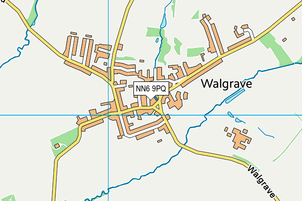 NN6 9PQ map - OS VectorMap District (Ordnance Survey)