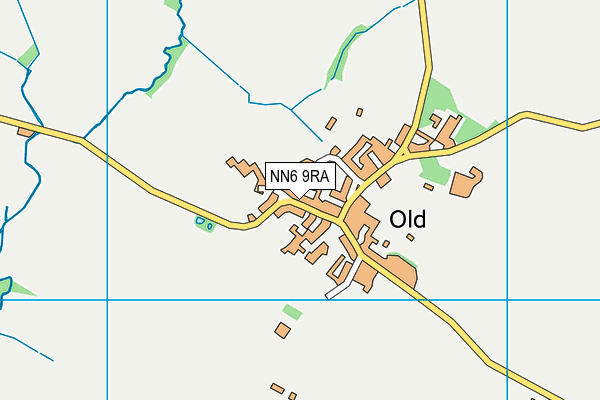 NN6 9RA map - OS VectorMap District (Ordnance Survey)