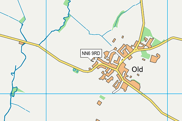 NN6 9RD map - OS VectorMap District (Ordnance Survey)
