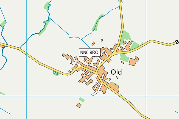 NN6 9RQ map - OS VectorMap District (Ordnance Survey)