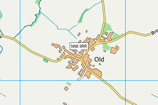 NN6 9RR map - OS VectorMap District (Ordnance Survey)