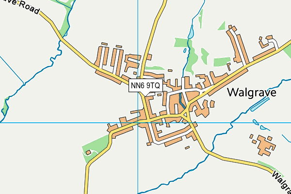 NN6 9TQ map - OS VectorMap District (Ordnance Survey)