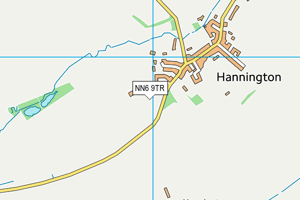 NN6 9TR map - OS VectorMap District (Ordnance Survey)