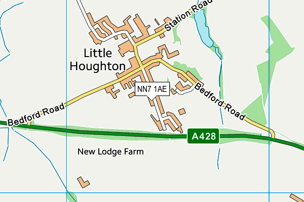 Map of LITTLE HOUGHTON HOSPITALITY LIMITED at district scale