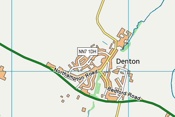 NN7 1DH map - OS VectorMap District (Ordnance Survey)