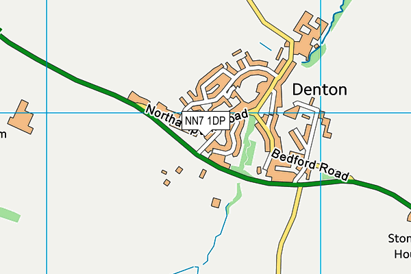 NN7 1DP map - OS VectorMap District (Ordnance Survey)