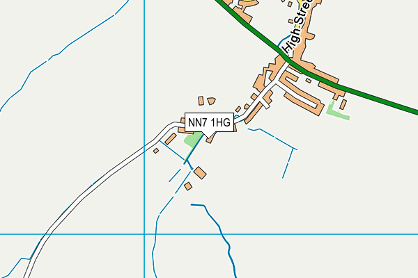 NN7 1HG map - OS VectorMap District (Ordnance Survey)