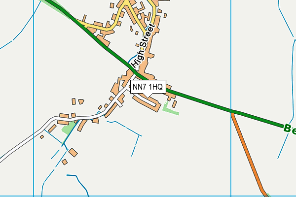 NN7 1HQ map - OS VectorMap District (Ordnance Survey)