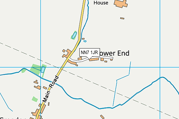 Map of EASTON WAY FARM LTD at district scale
