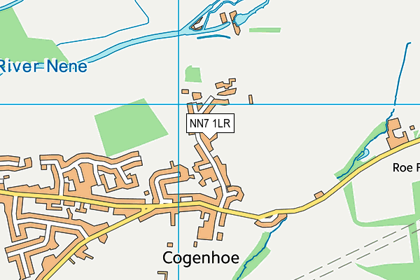 NN7 1LR map - OS VectorMap District (Ordnance Survey)