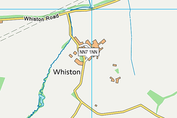 NN7 1NN map - OS VectorMap District (Ordnance Survey)