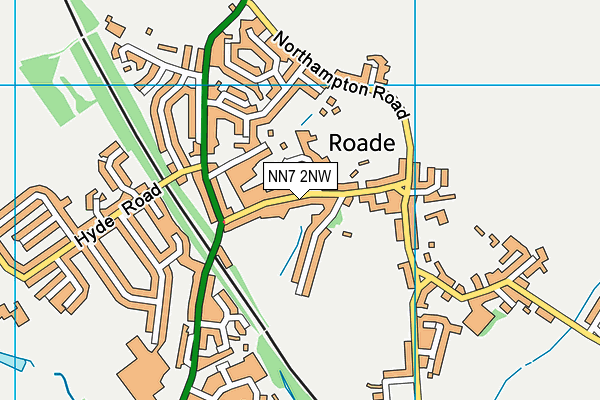 Map of THE ROADE HOUSE LIMITED at district scale