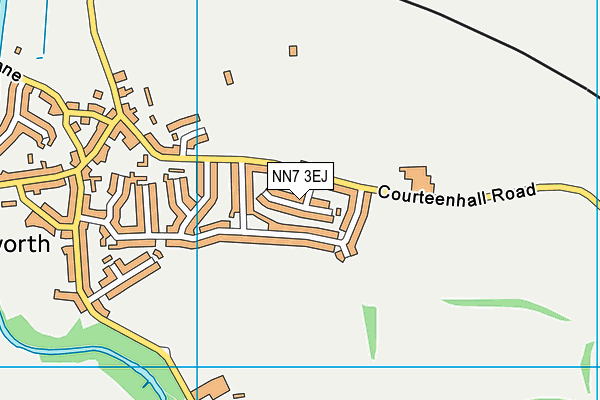 NN7 3EJ map - OS VectorMap District (Ordnance Survey)