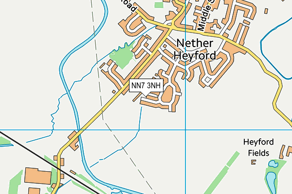NN7 3NH map - OS VectorMap District (Ordnance Survey)