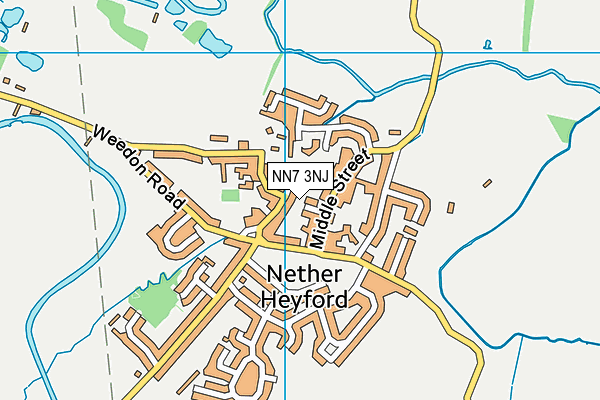 NN7 3NJ map - OS VectorMap District (Ordnance Survey)