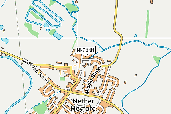 NN7 3NN map - OS VectorMap District (Ordnance Survey)